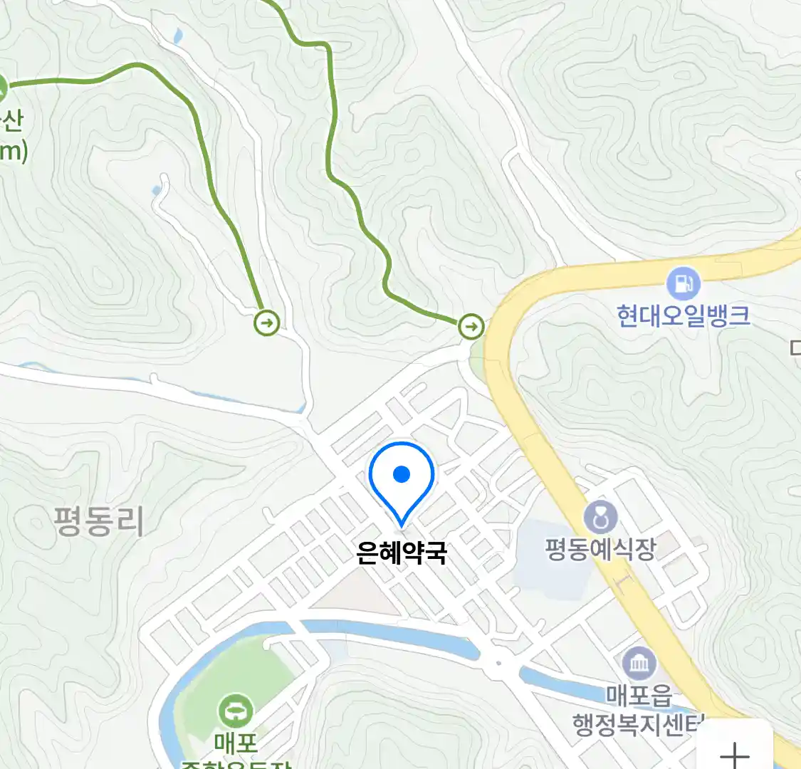 은혜약국 위치