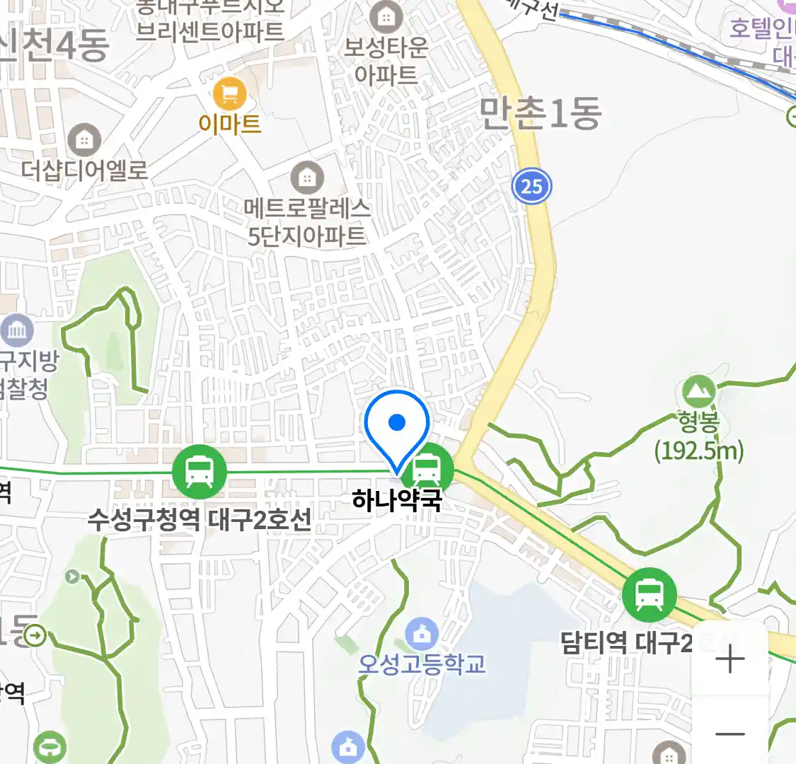 하나약국 위치