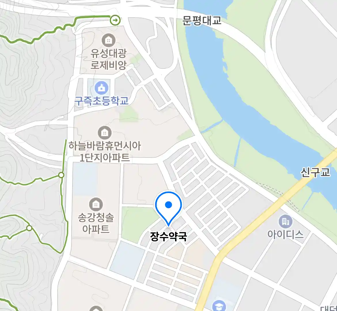 장수약국 위치