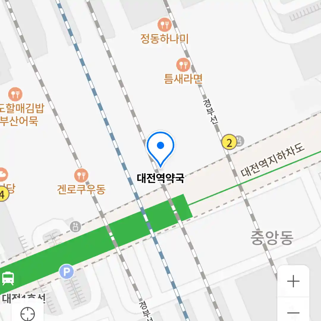 대전역약국 위치