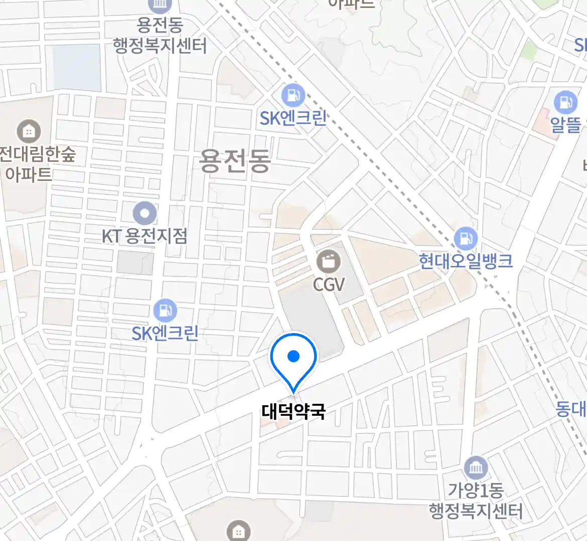 대덕약국 위치