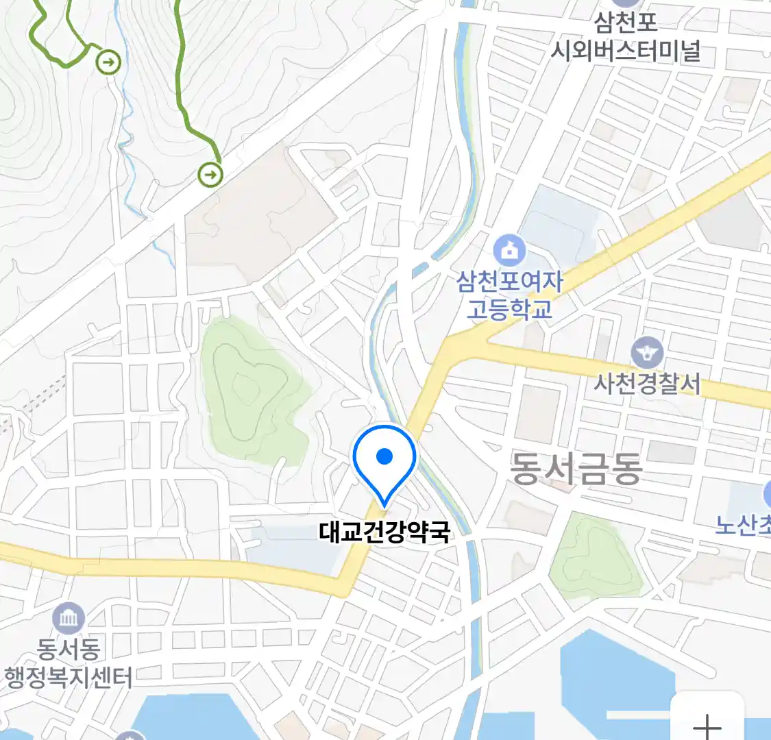 대교건강약국 위치