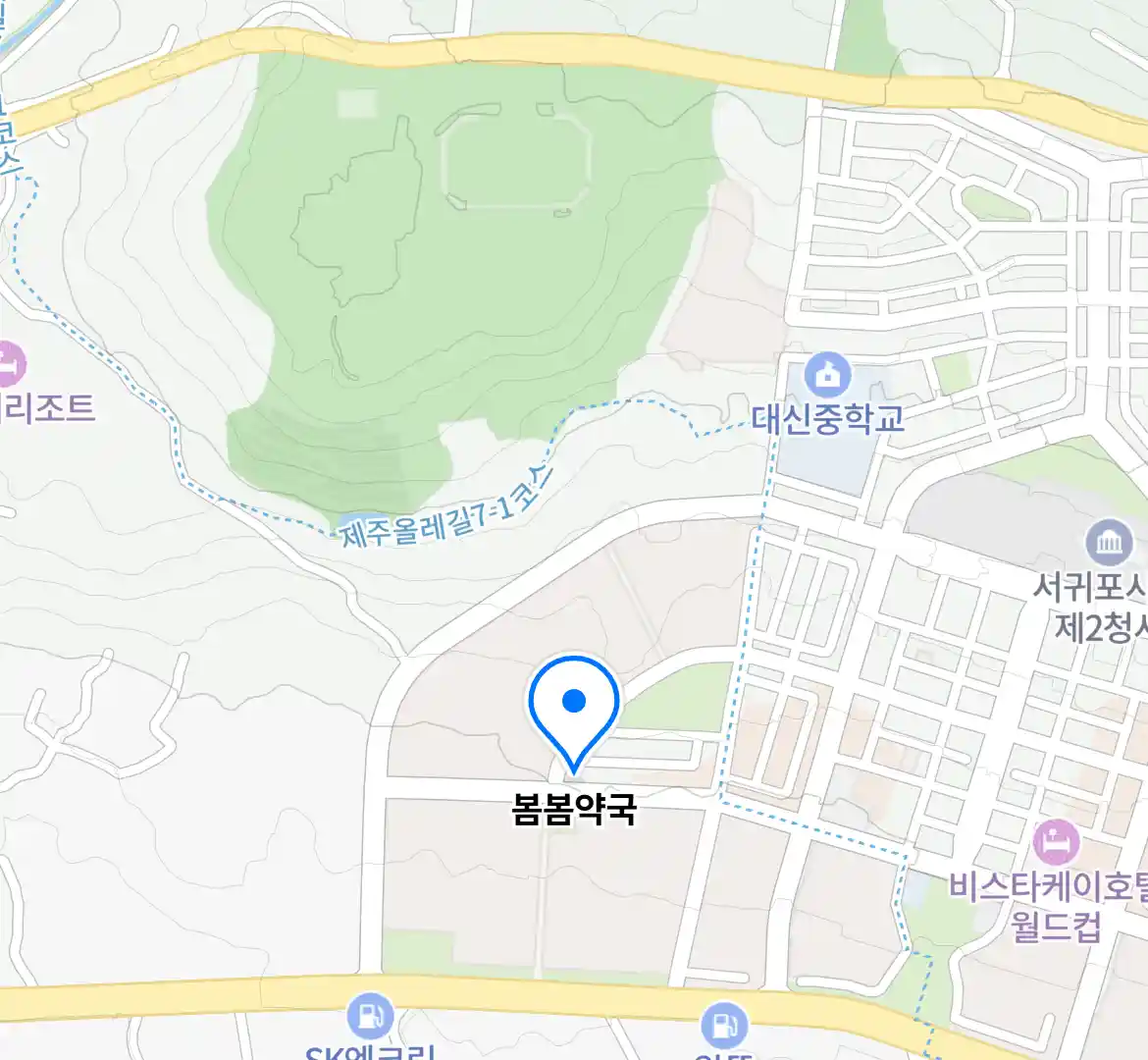 봄봄약국 위치