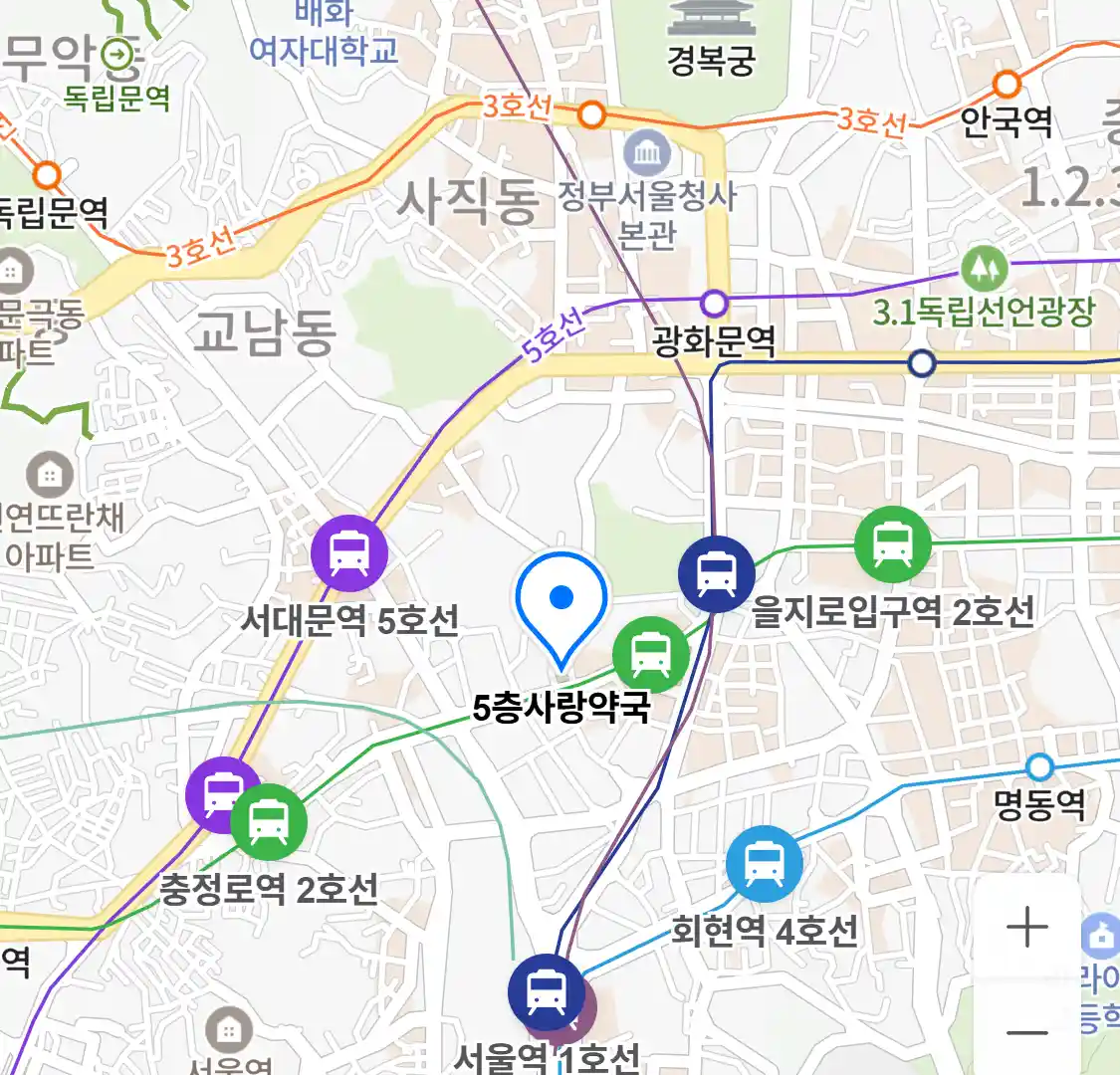 5층사랑약국 위치