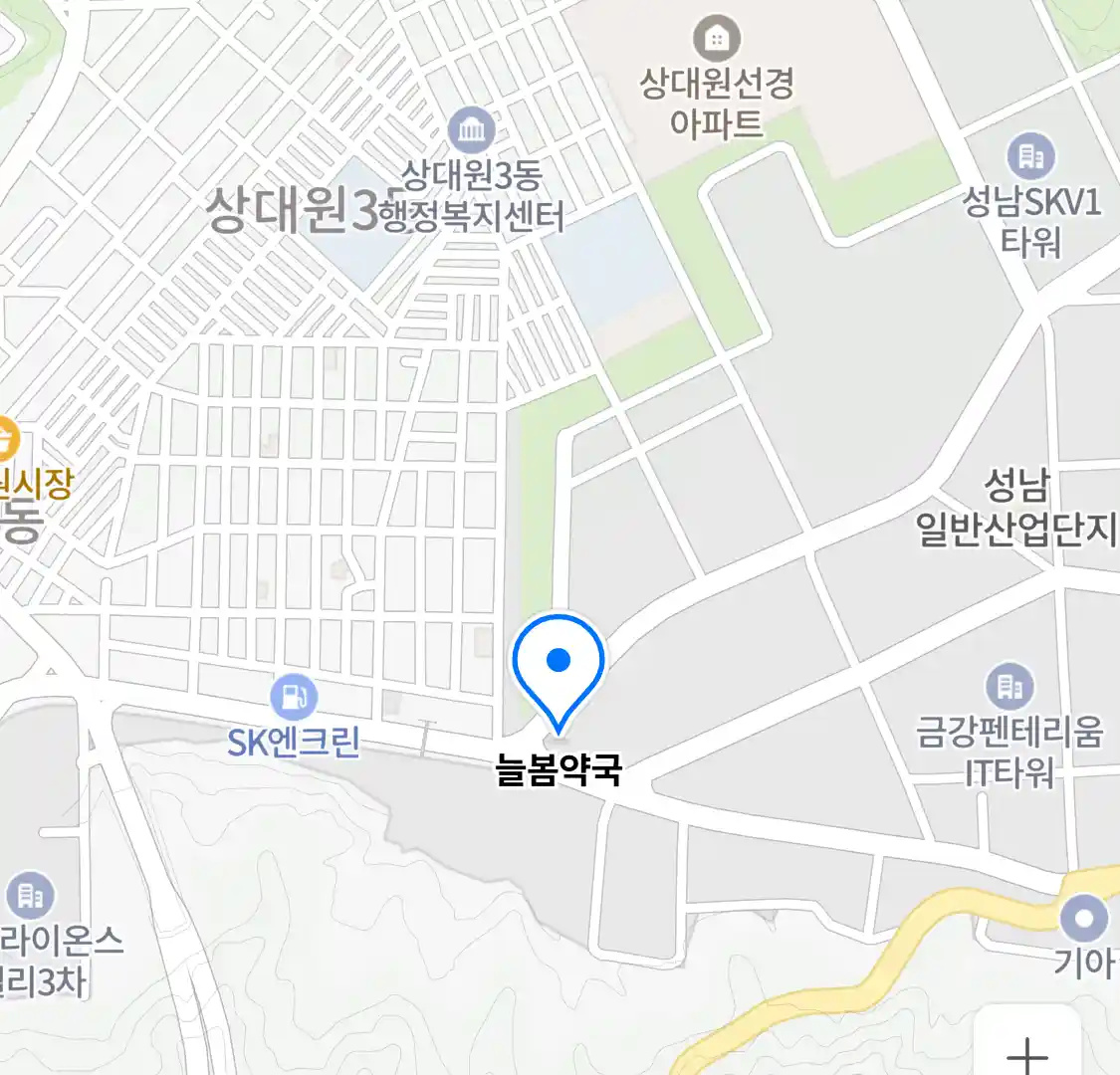 늘봄약국 위치