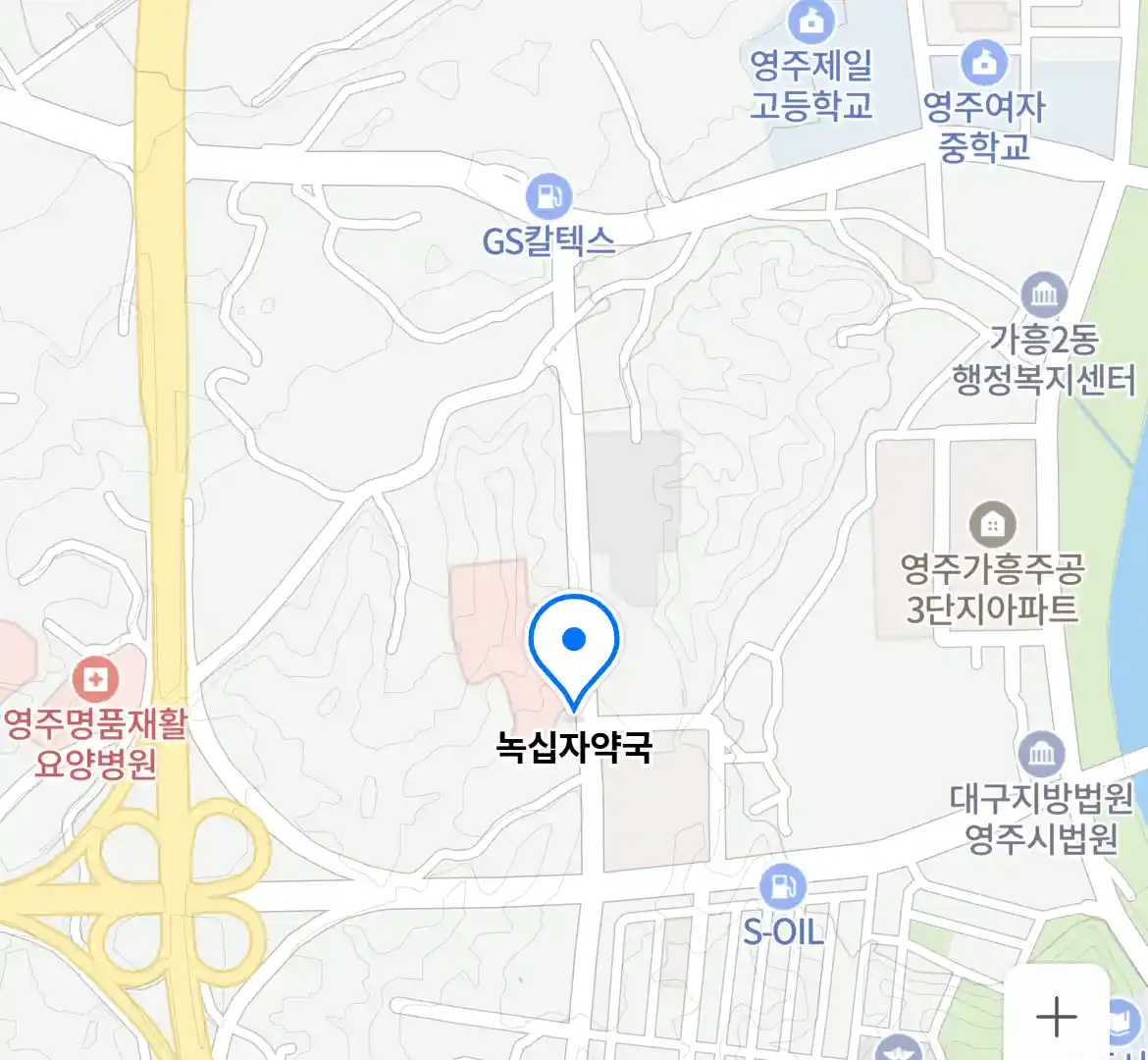 녹십자약국 위치