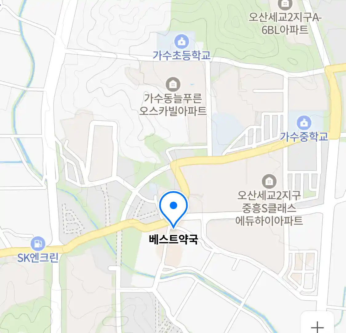 베스트약국 위치