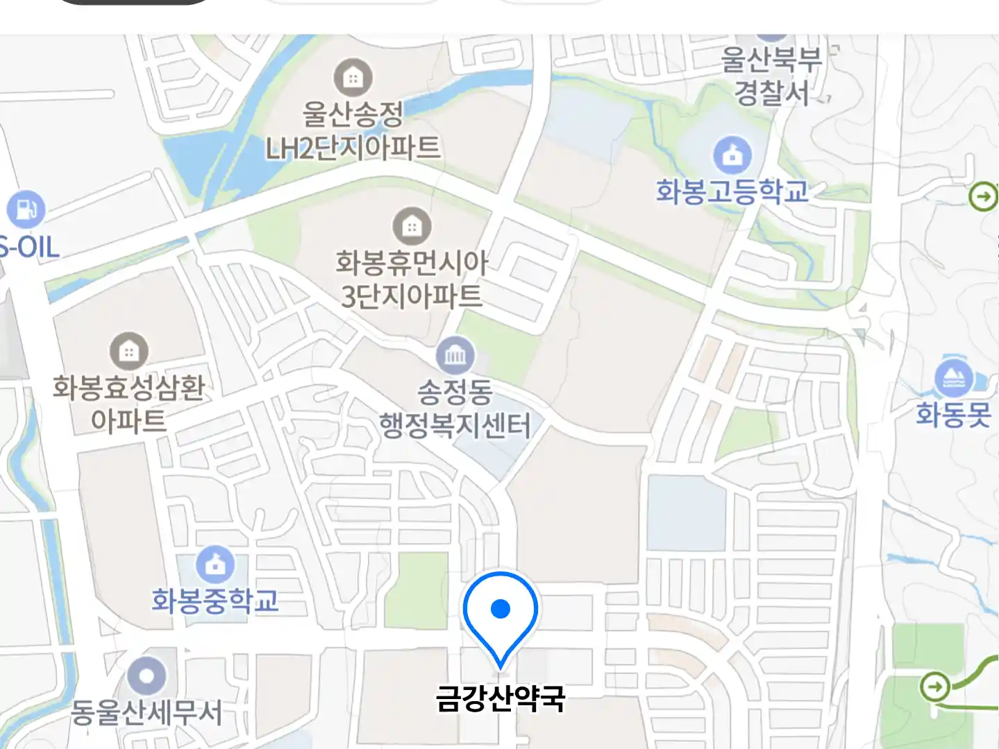 금강산약국 위치