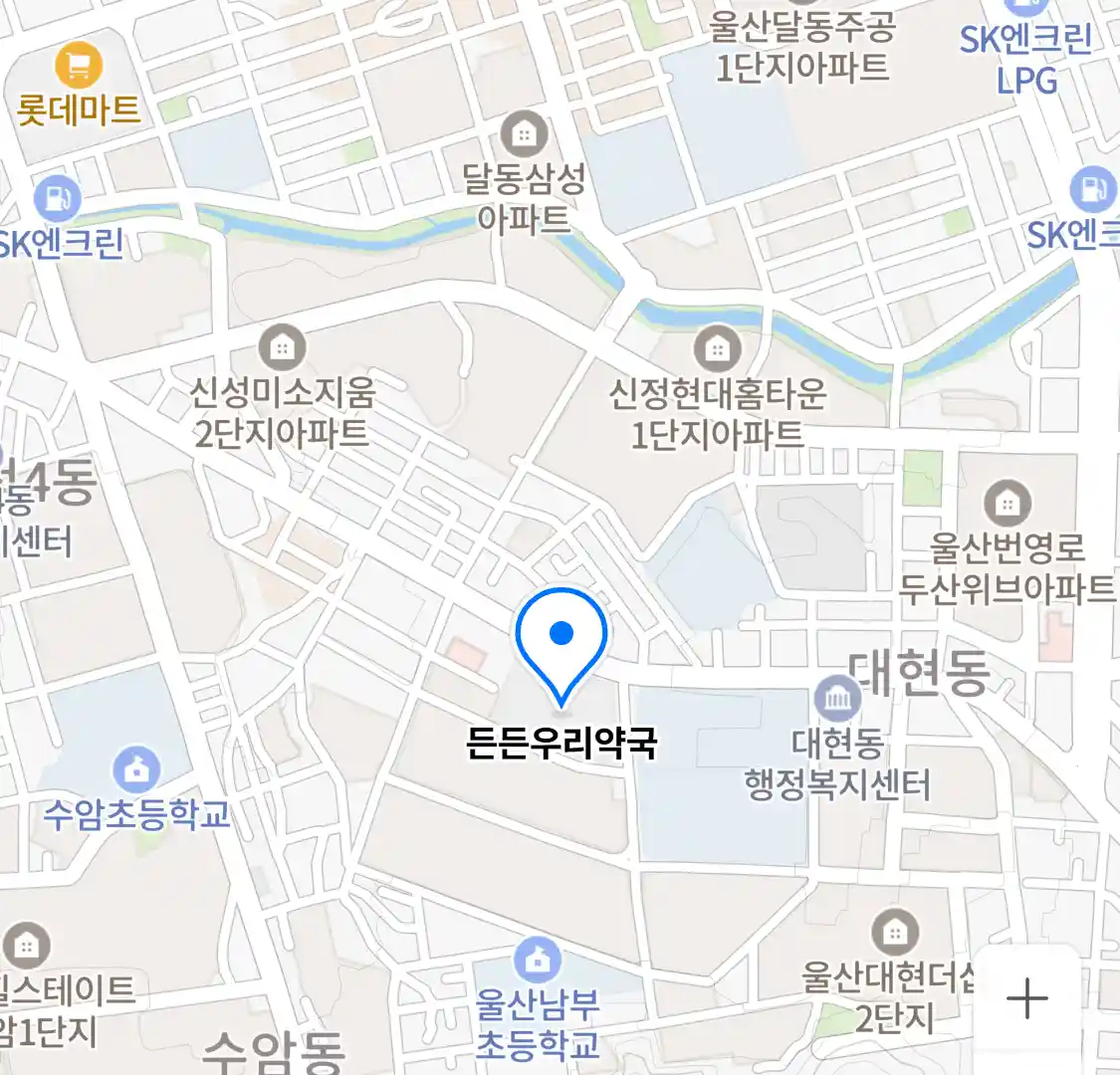든든우리약국 위치