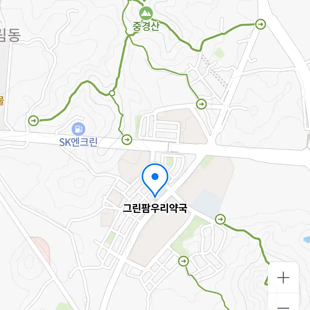 그린팜우리약국 위치