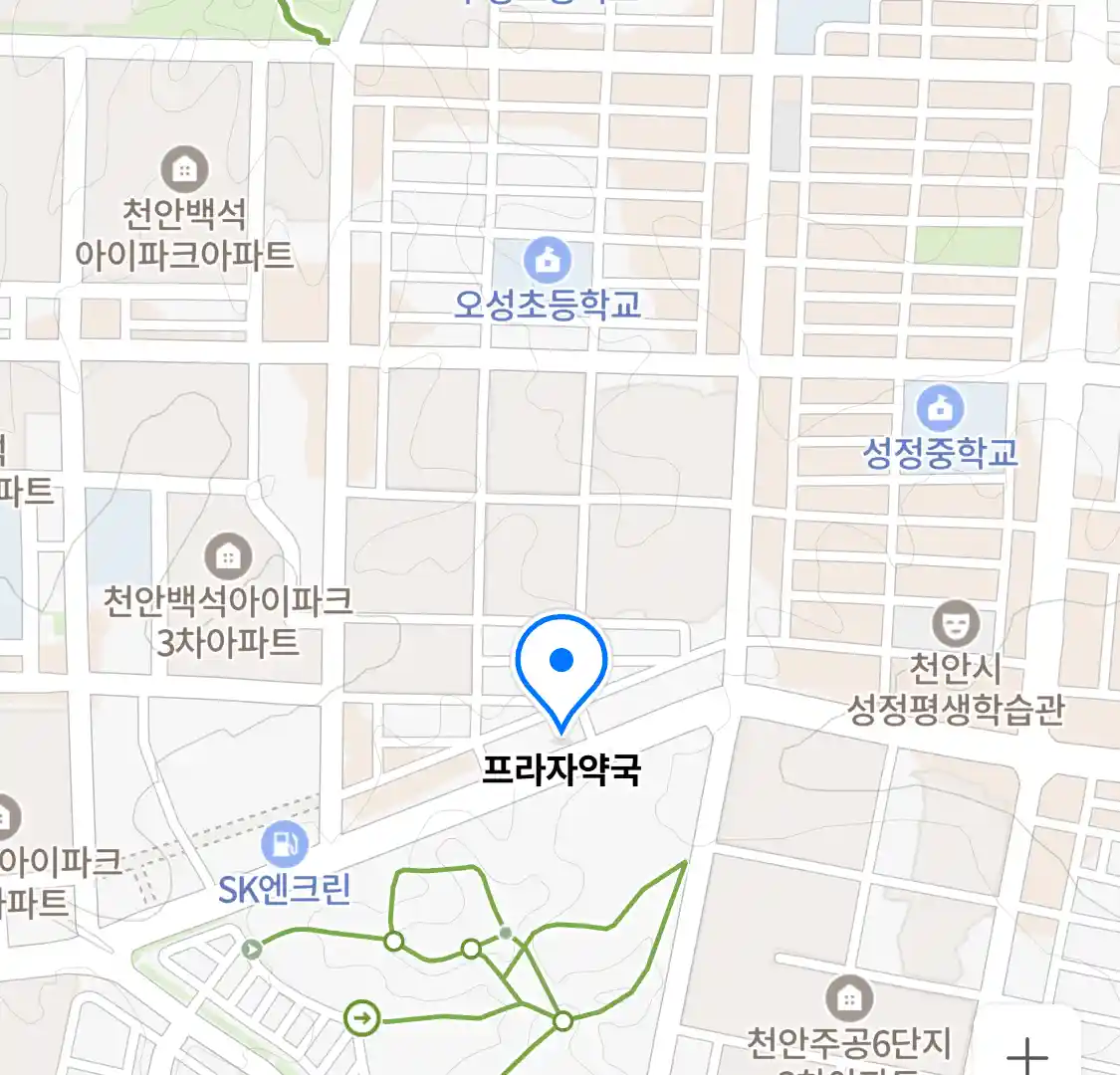 프라자약국 위치