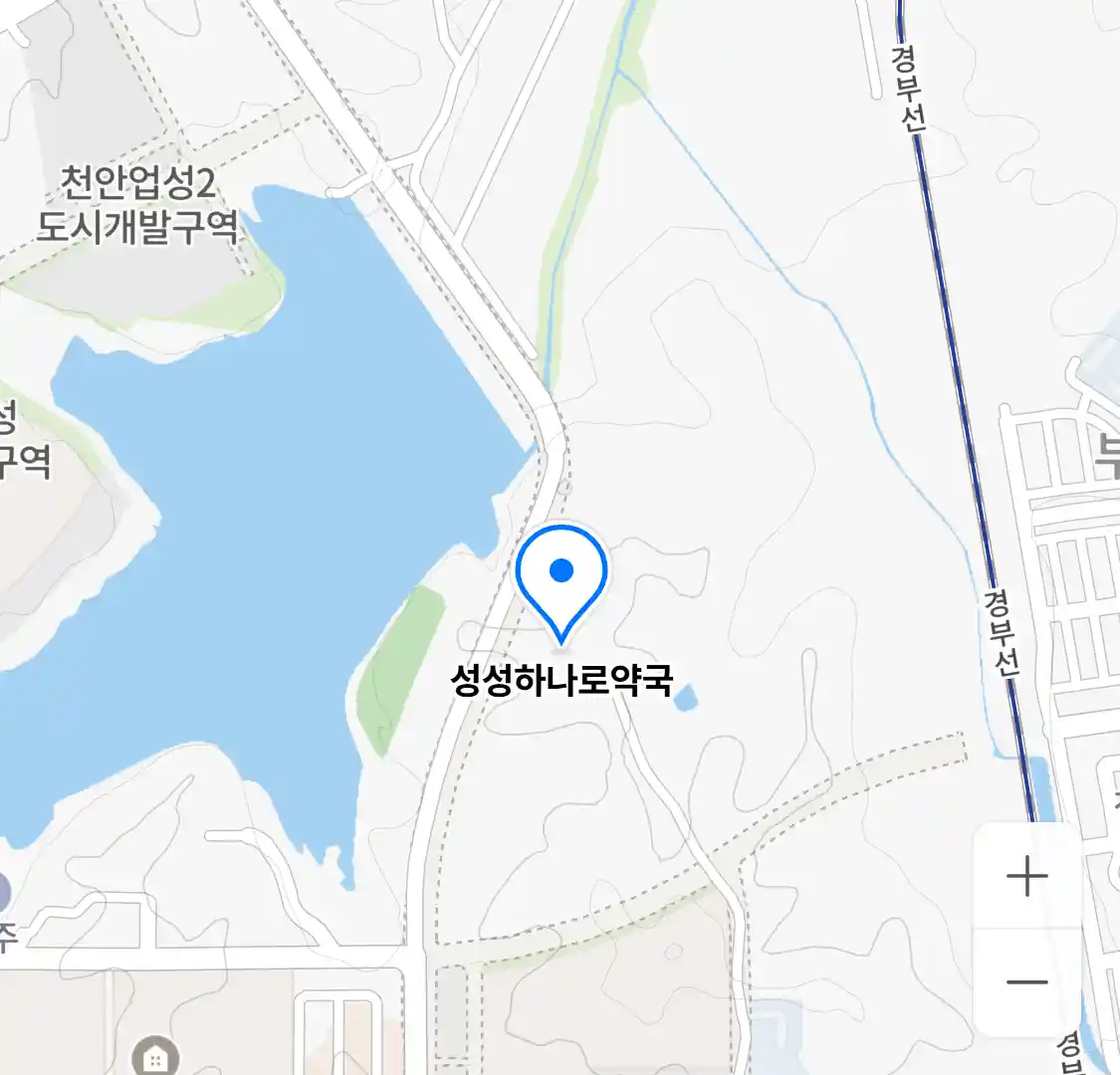 성성하나로약국 위치