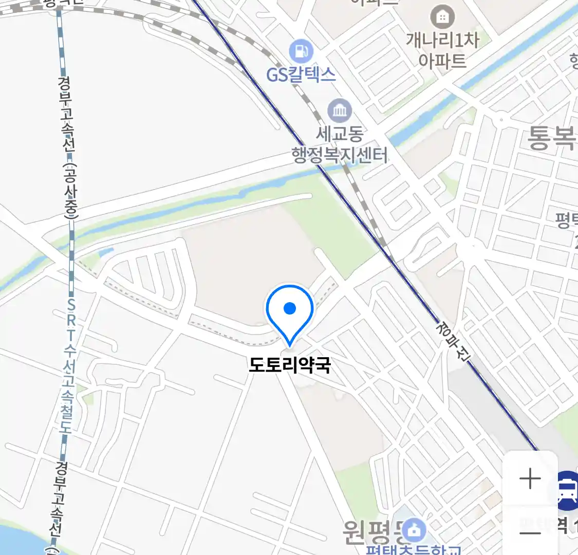 도토리약국 위치
