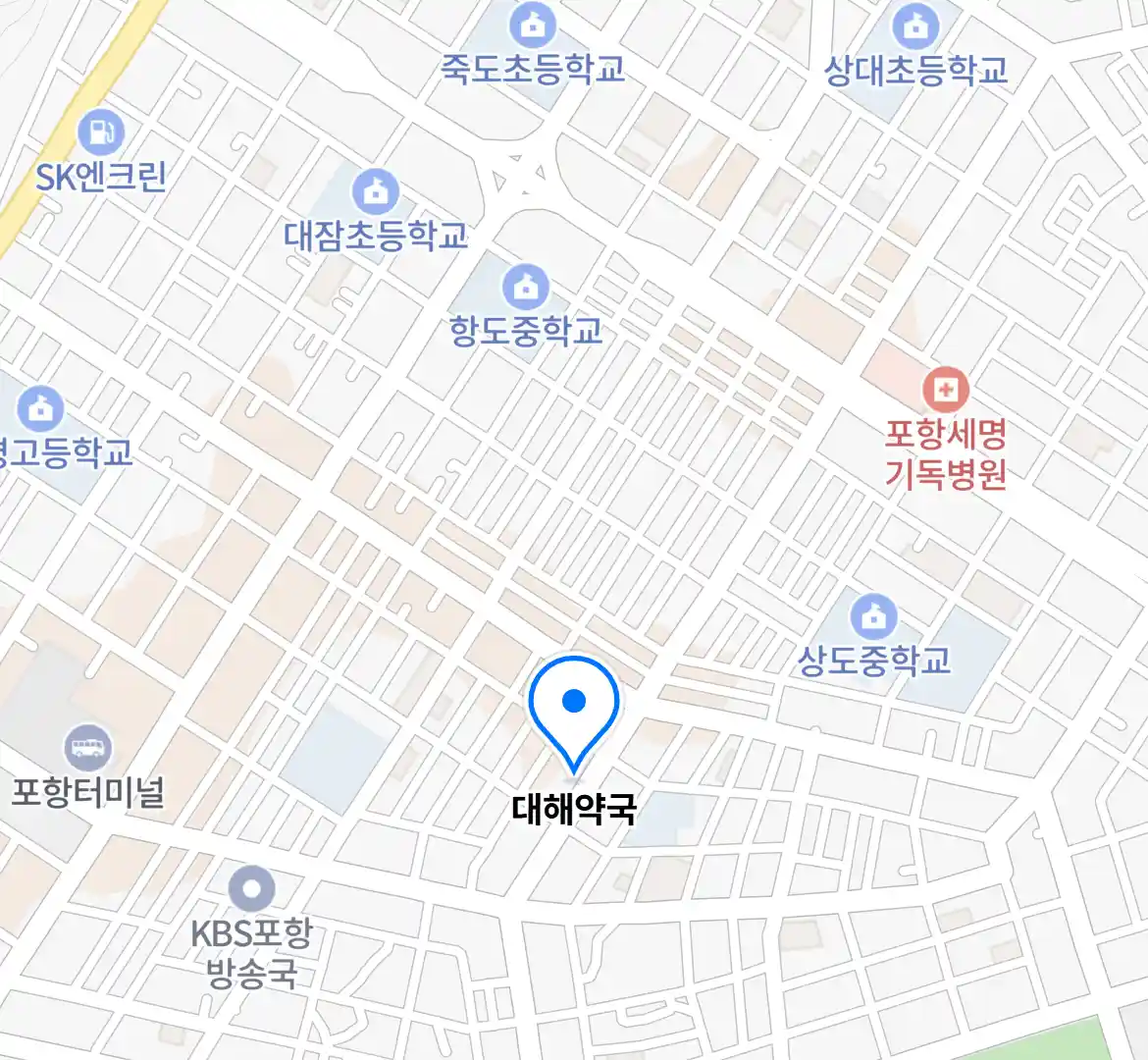 대해약국 위치