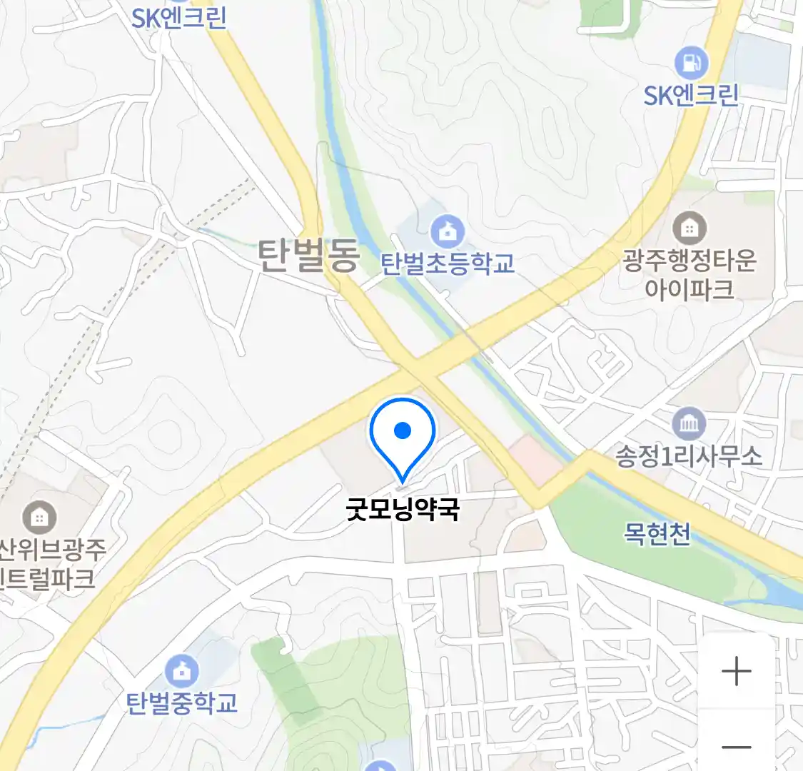 굿모닝약국 위치
