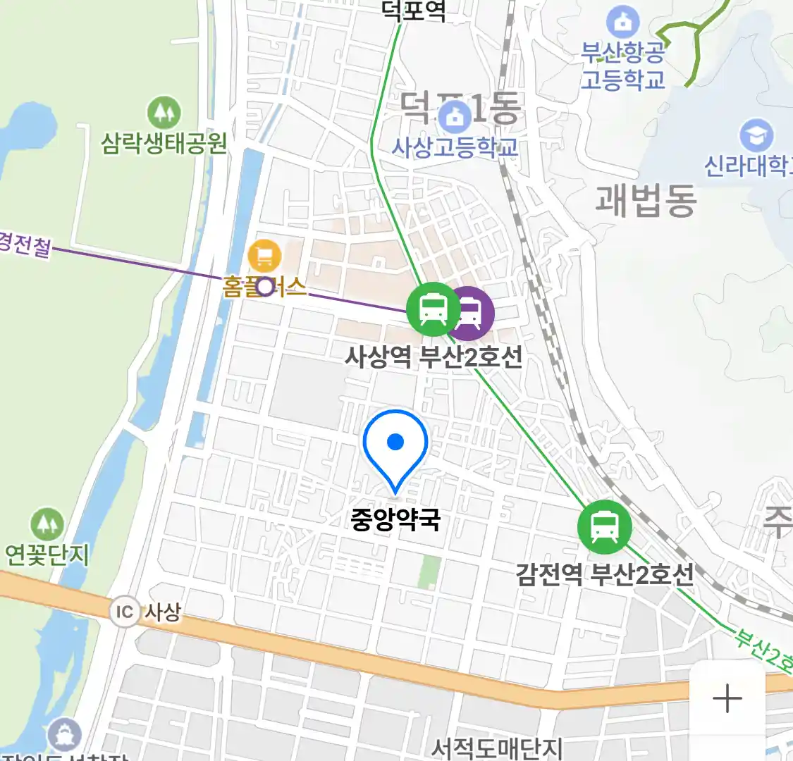 중앙약국 위치