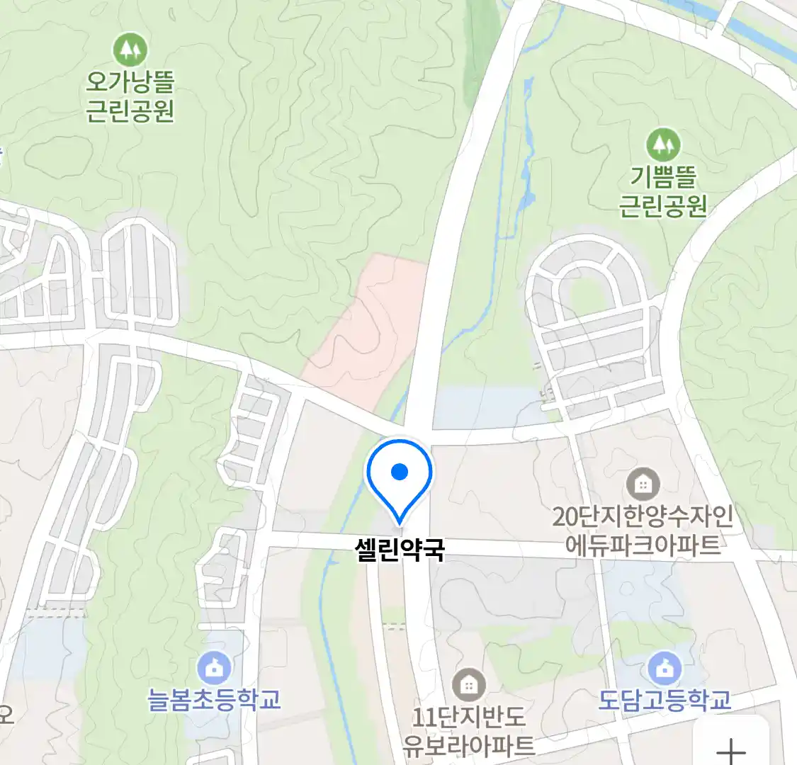 셀린약국 위치
