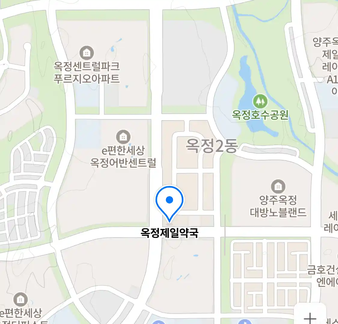 옥정제일약국 위치