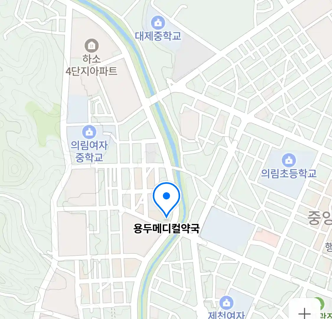 용두메디컬약국 위치