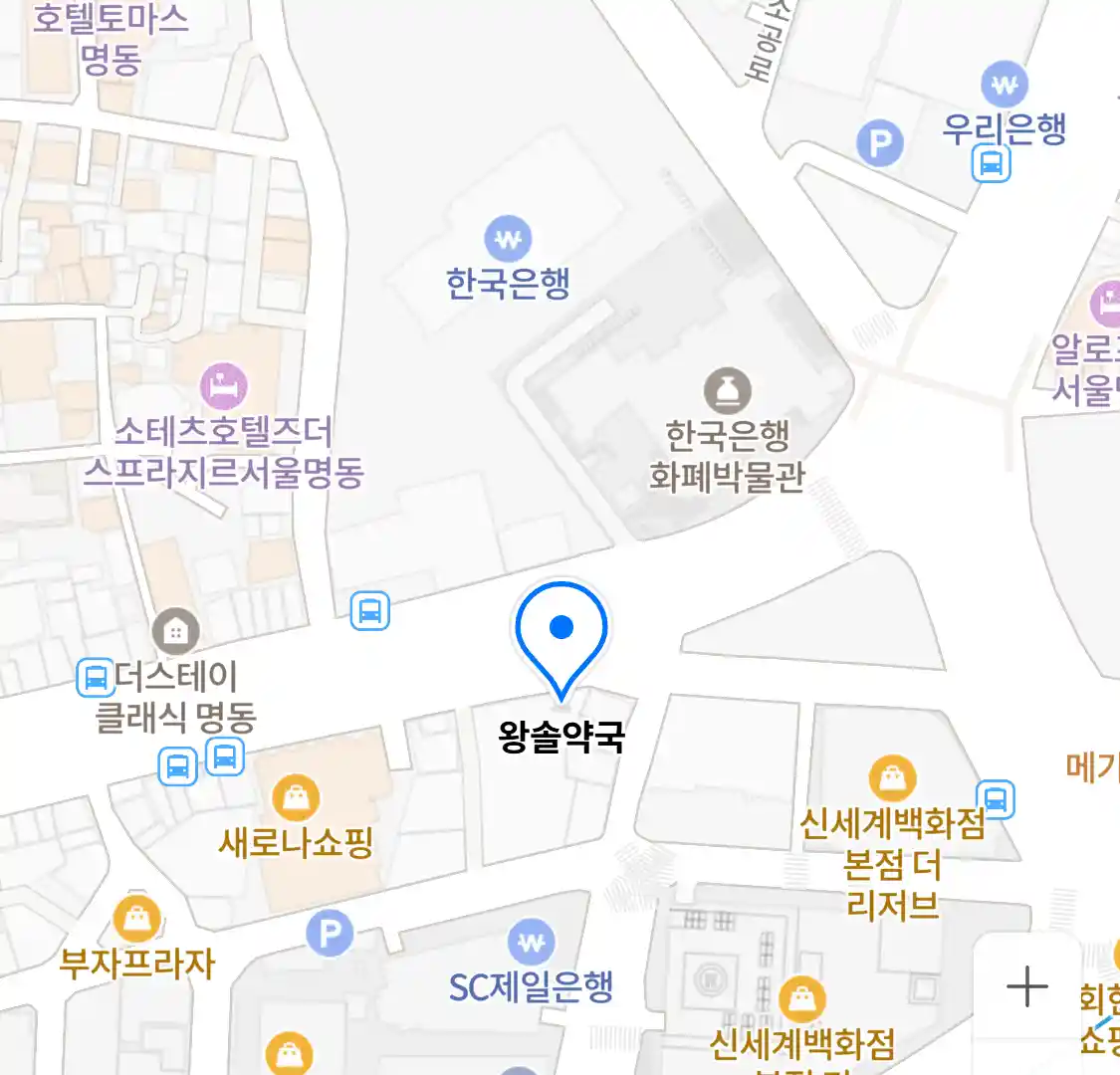 왕솔약국 위치