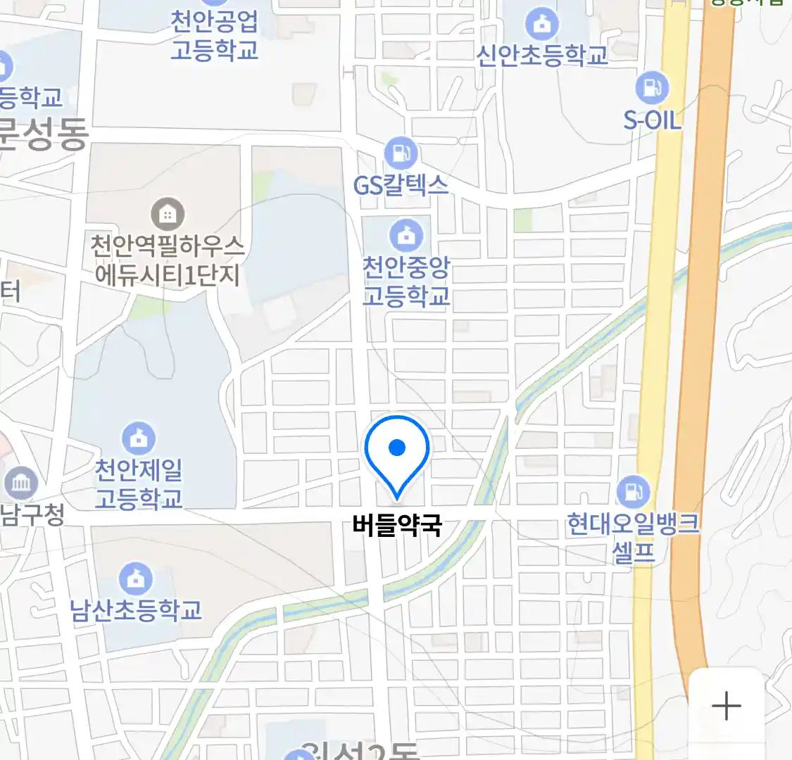 버들약국 위치