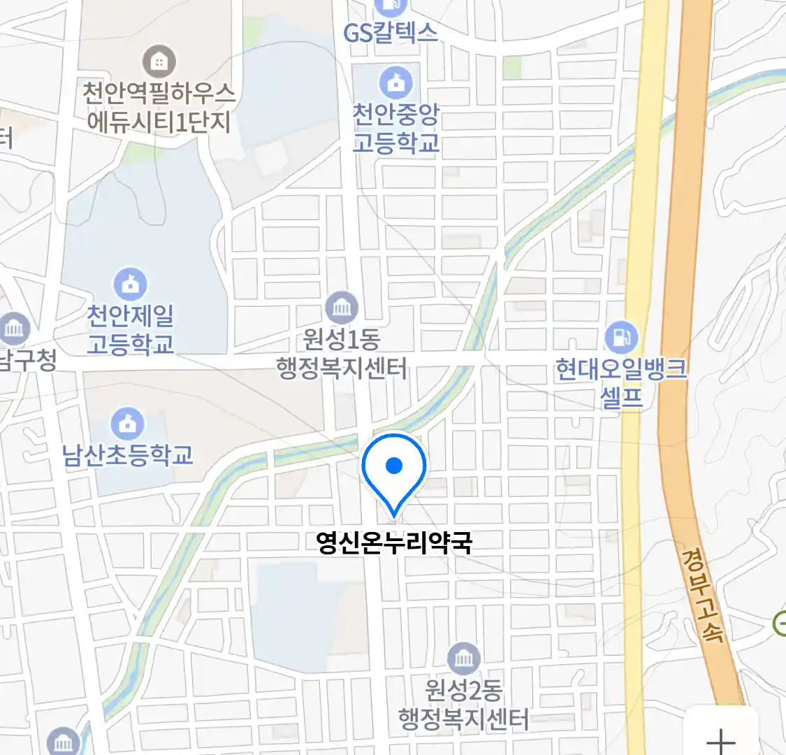 영신온누리약국 위치