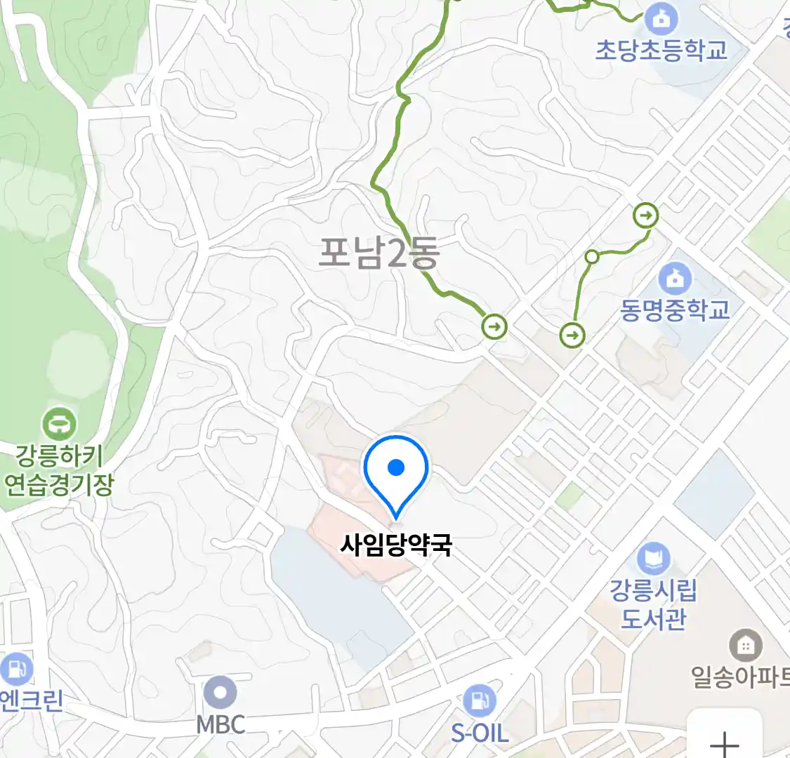 사임당약국 위치