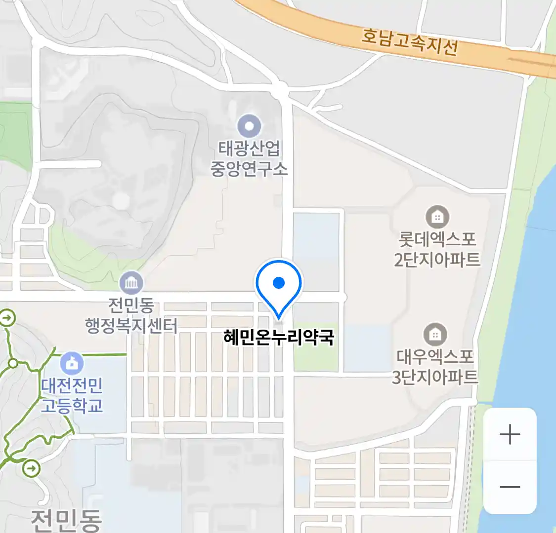 혜민온누리약국 위치