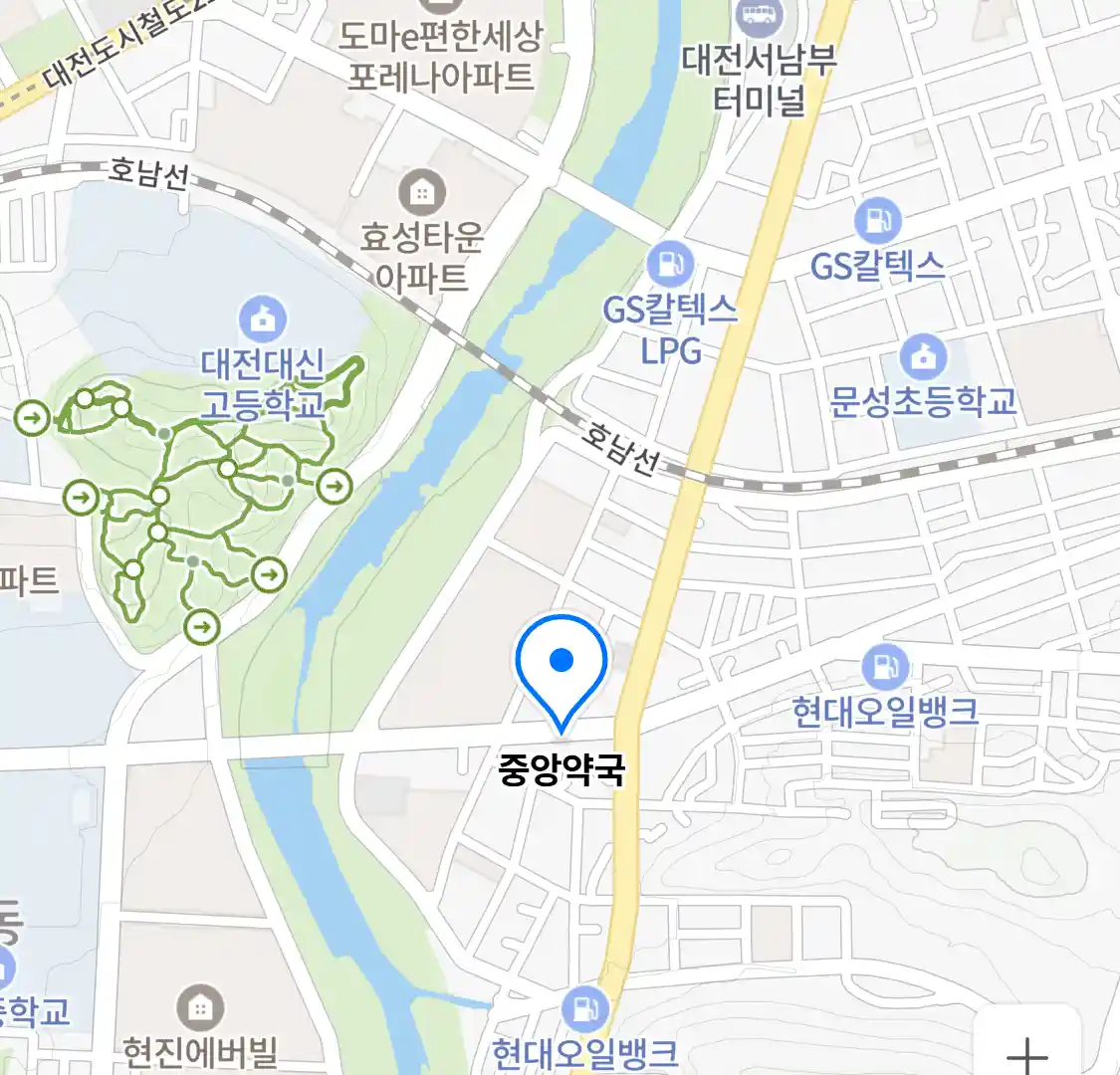 중앙약국 위치