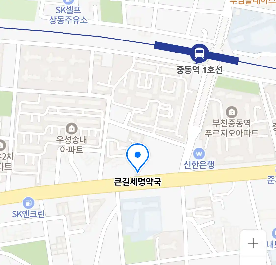 큰길세명약국 위치