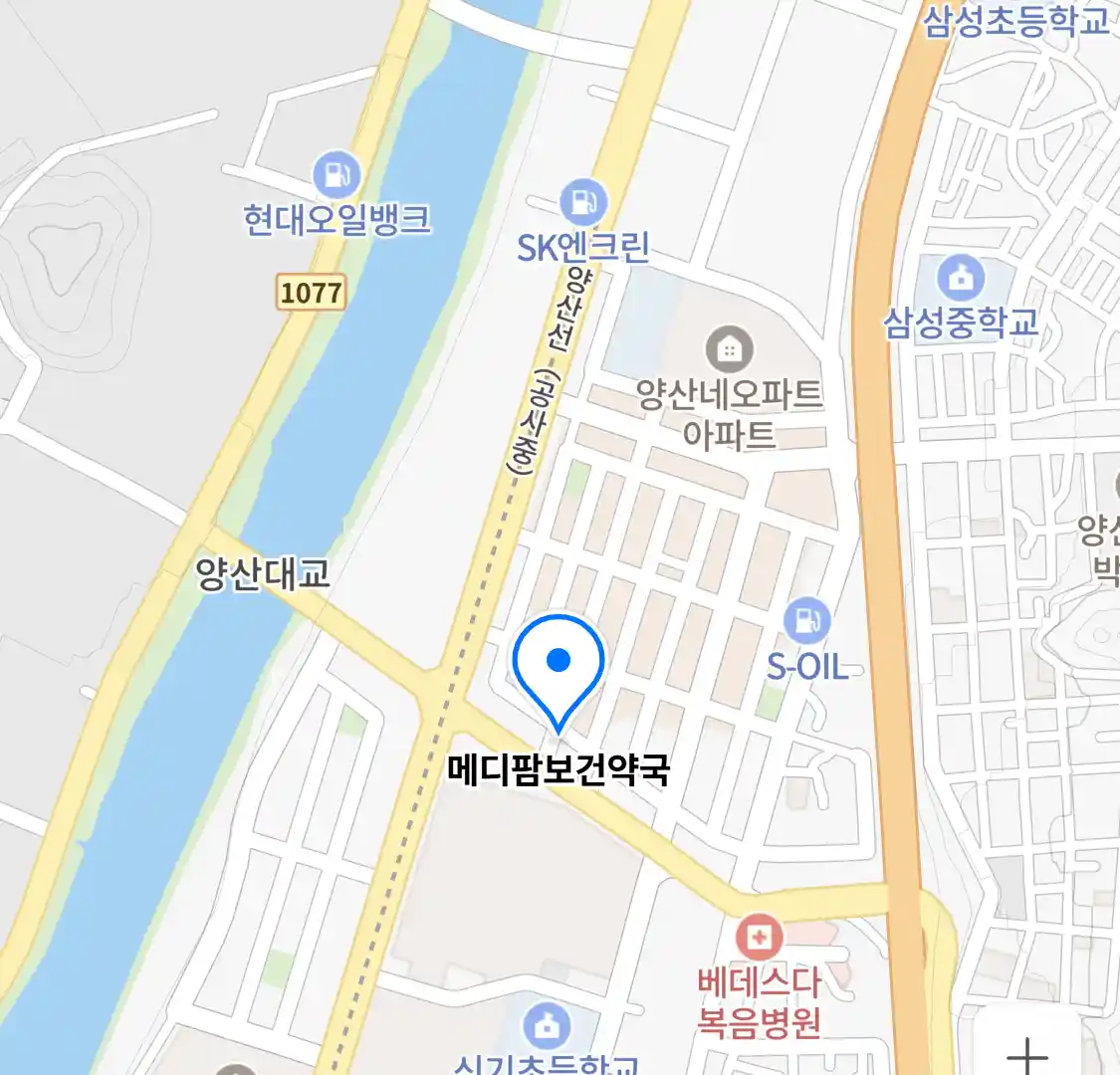 메디팜보건약국 위치