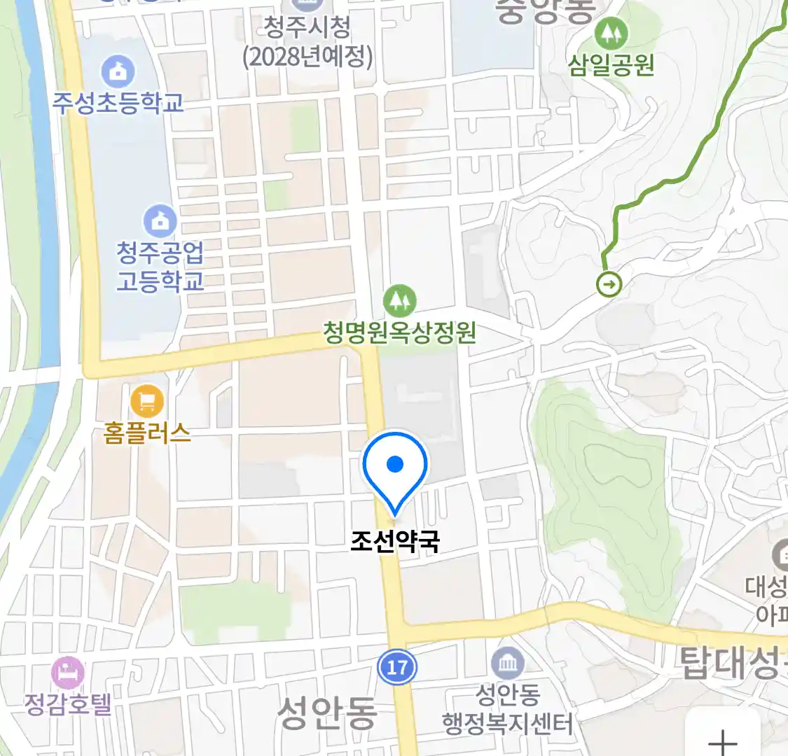 조선약국 위치