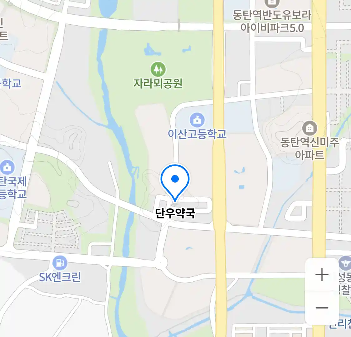 단우약국 위치