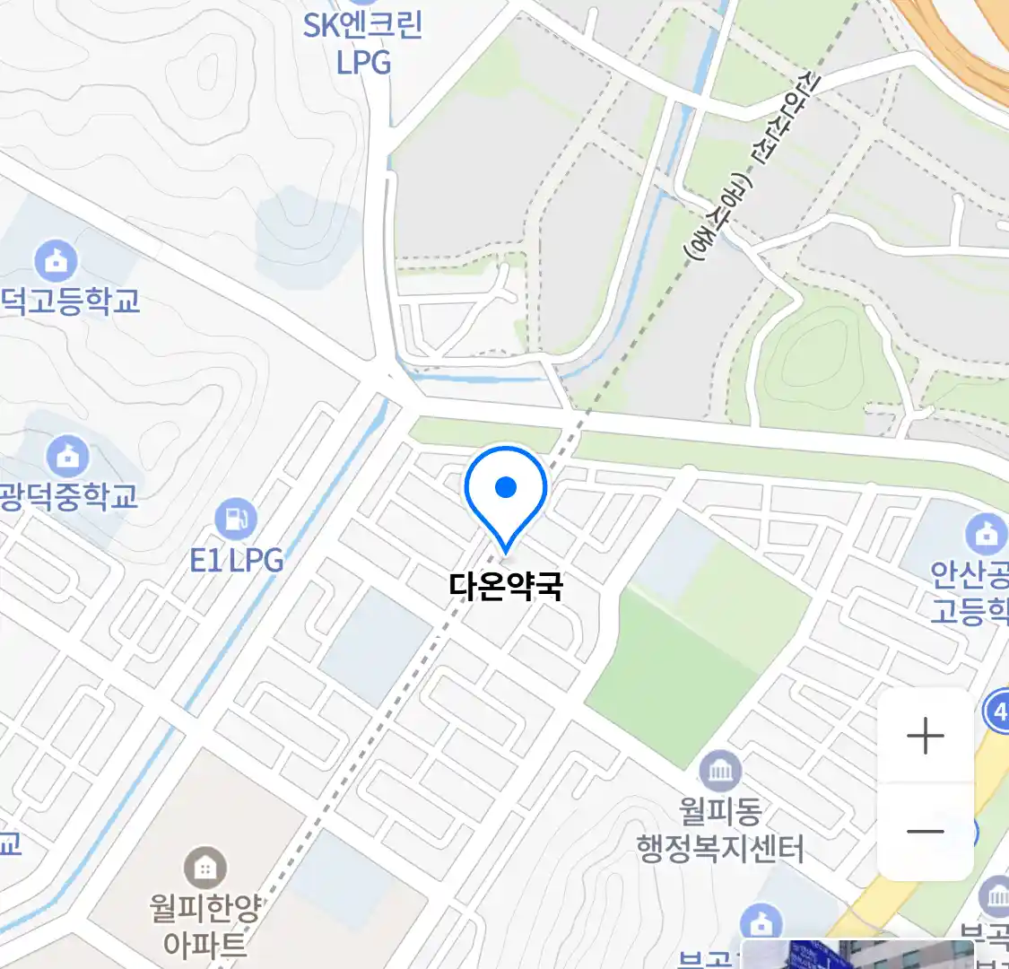 다온약국 위치