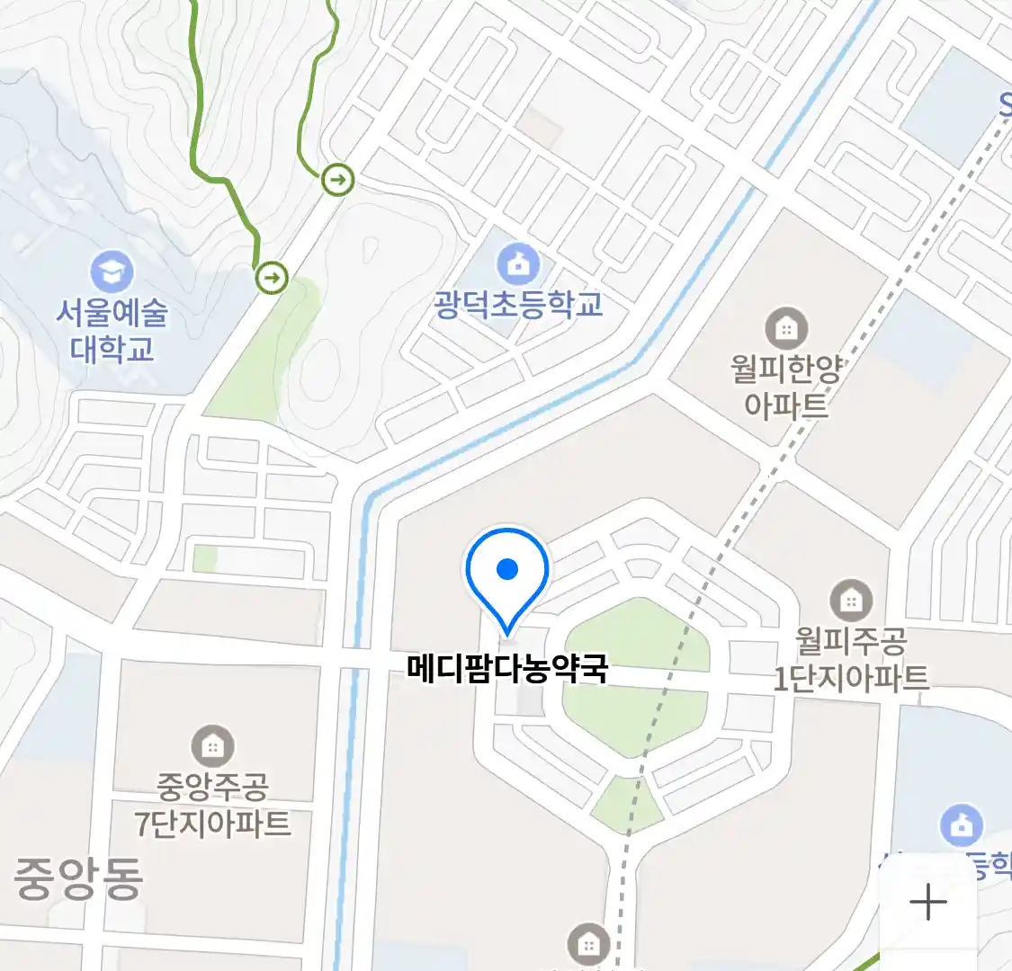 메디팜다농약국 위치