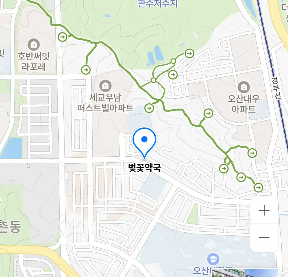 벚꽃약국 위치