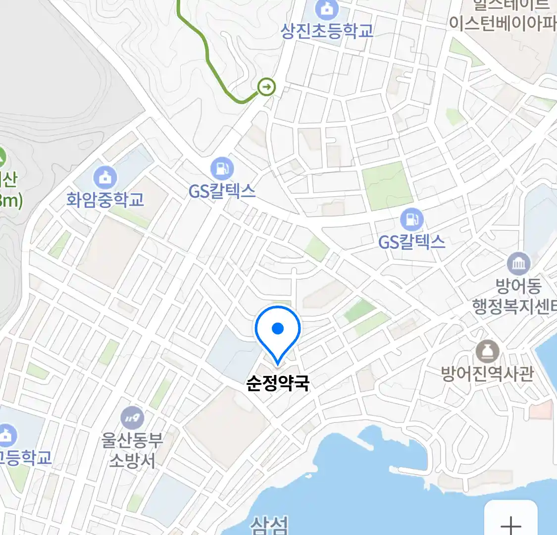 순정약국 위치
