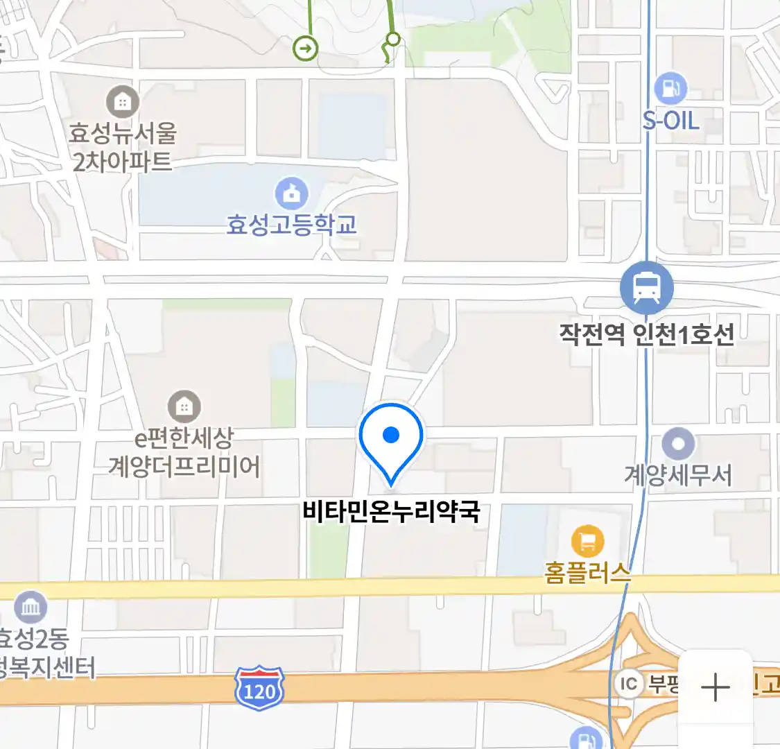 비타민온누리약국 위치