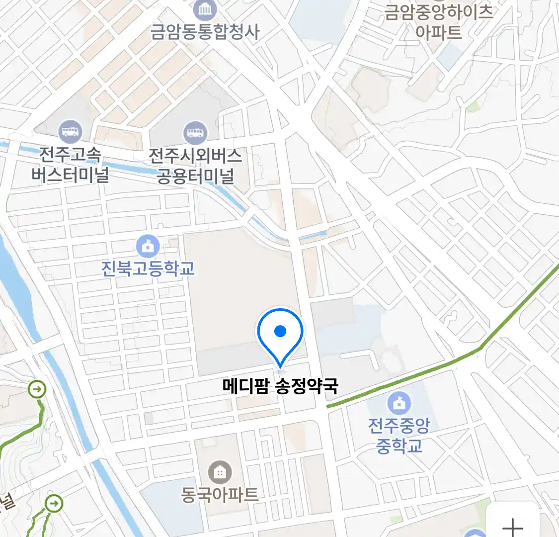 메디팜 송정약국 위치