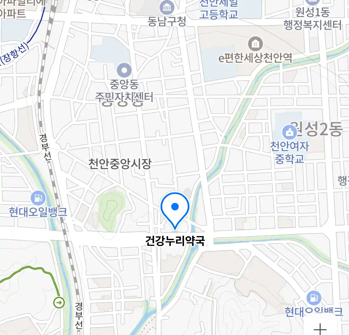 건강누리약국 위치