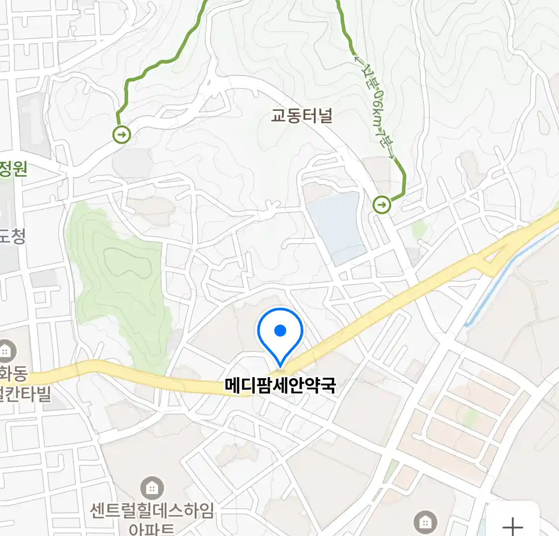 메디팜세안약국 위치