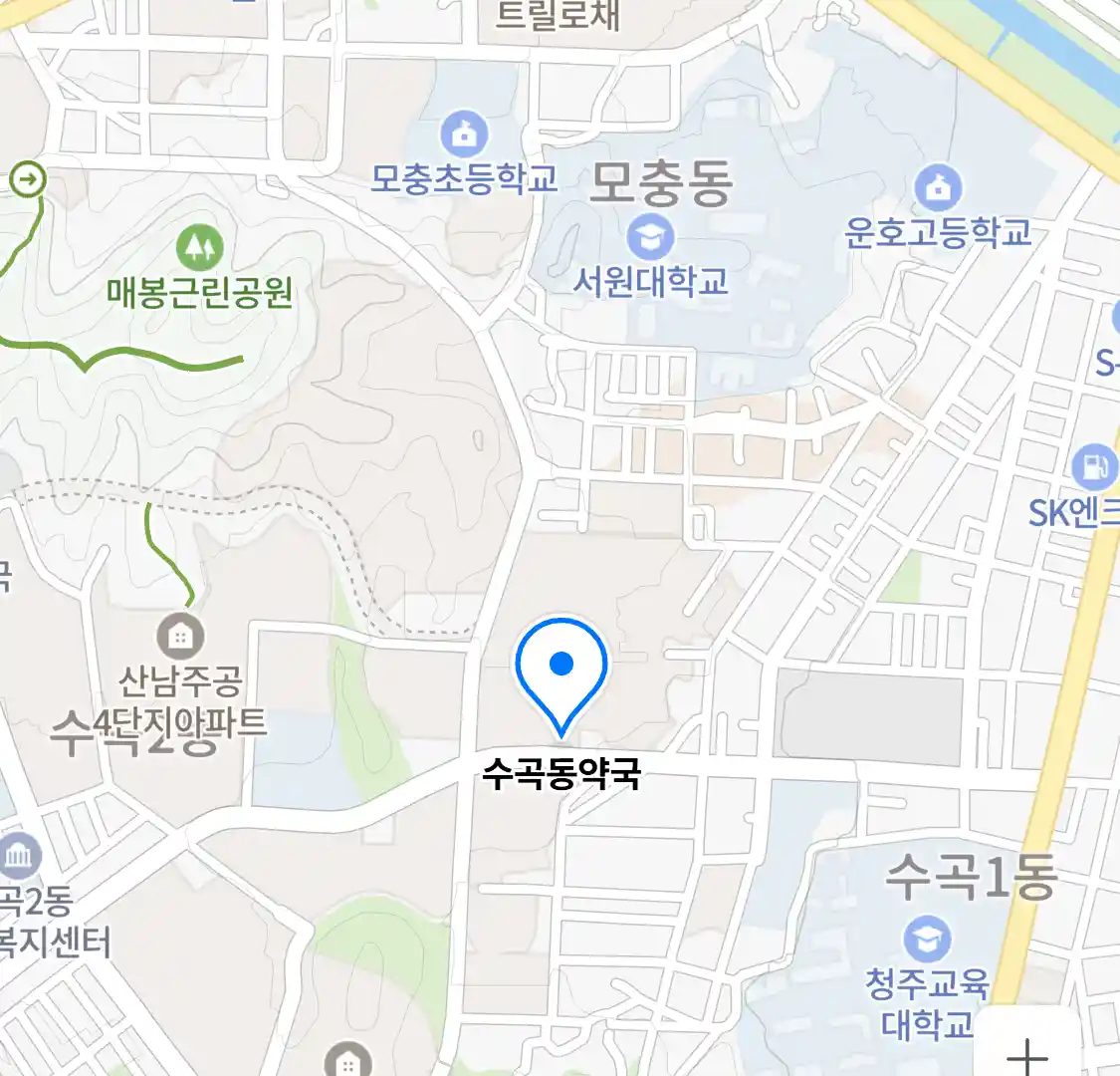 수곡동약국 위치