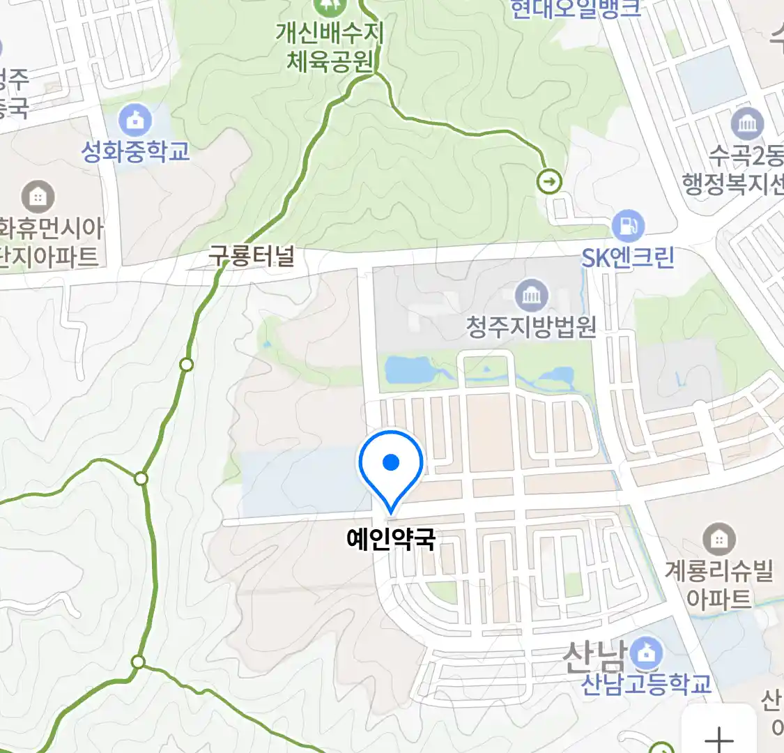 예인약국 위치