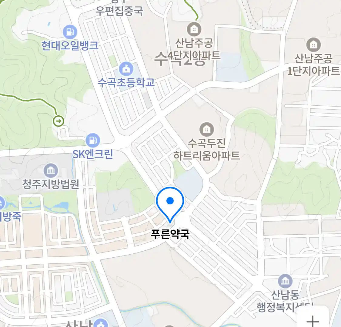 푸른약국 위치