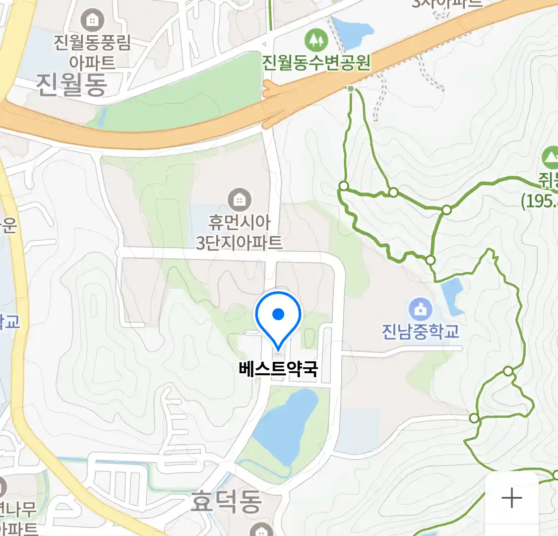 베스트약국 위치