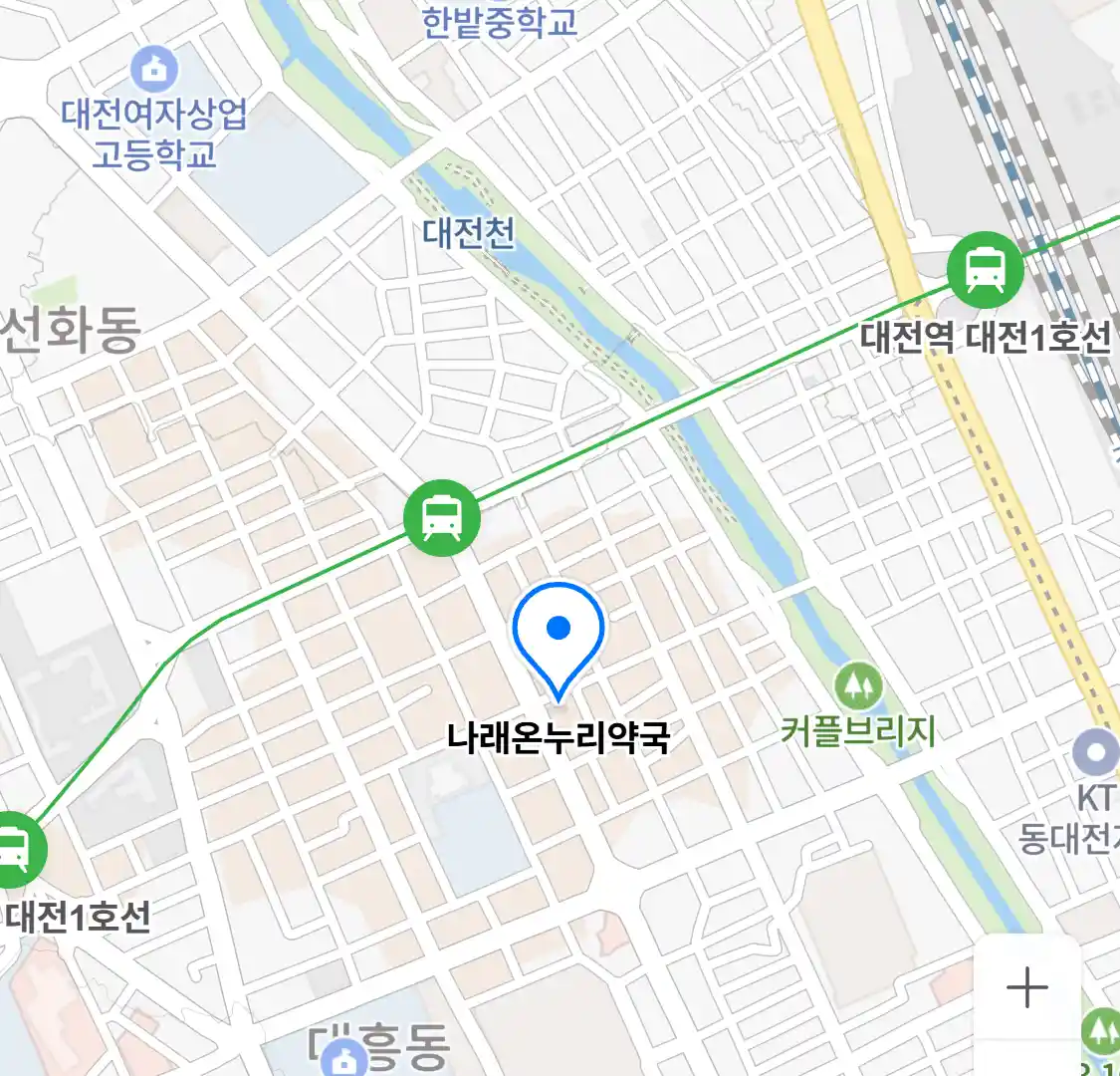 나래온누리약국 위치