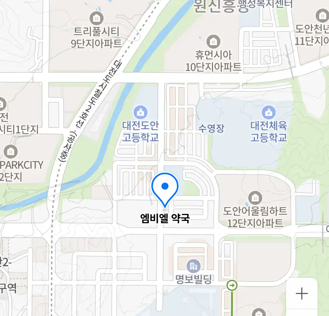 엠비엘 약국 위치