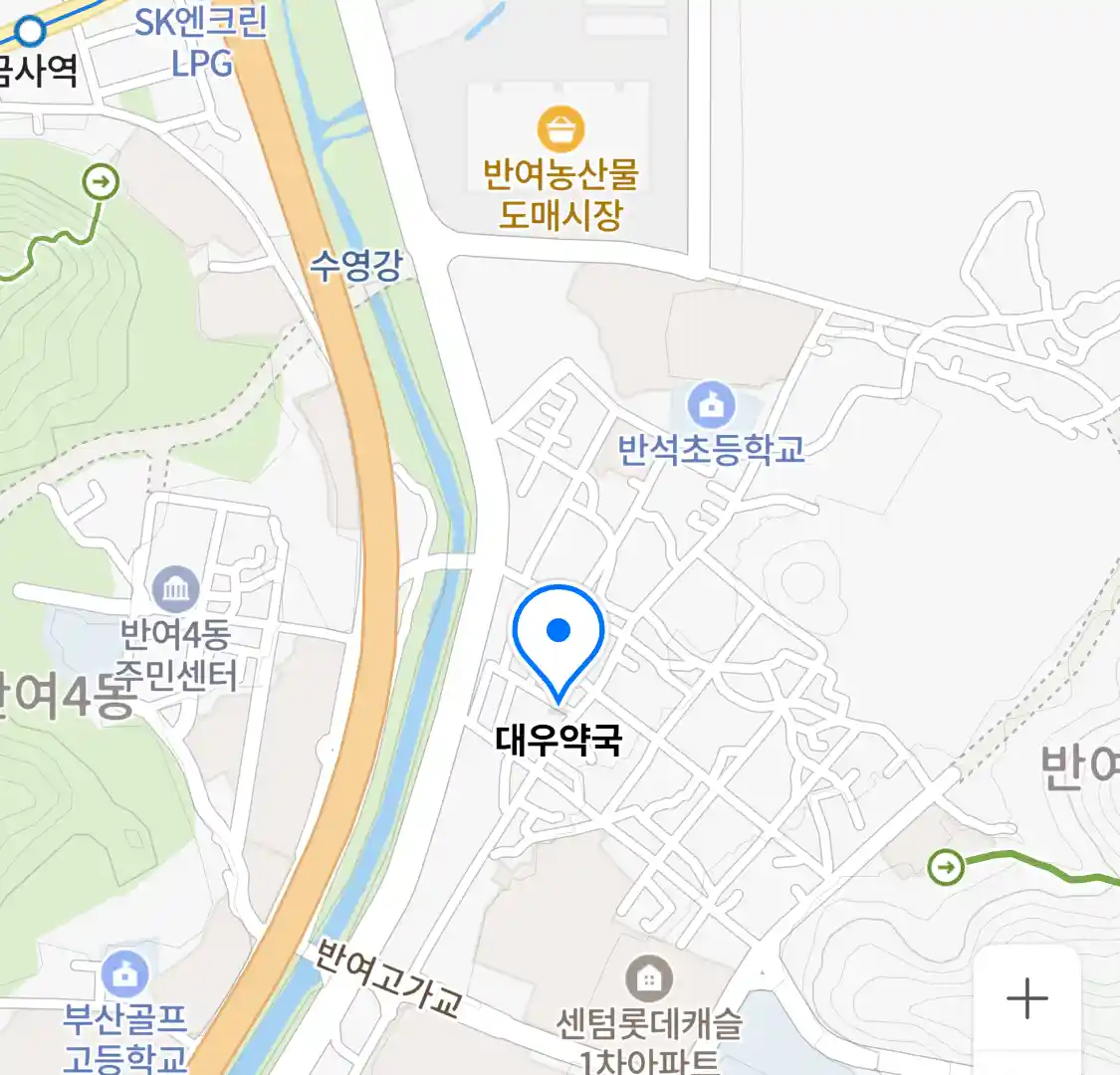 대우약국 위치