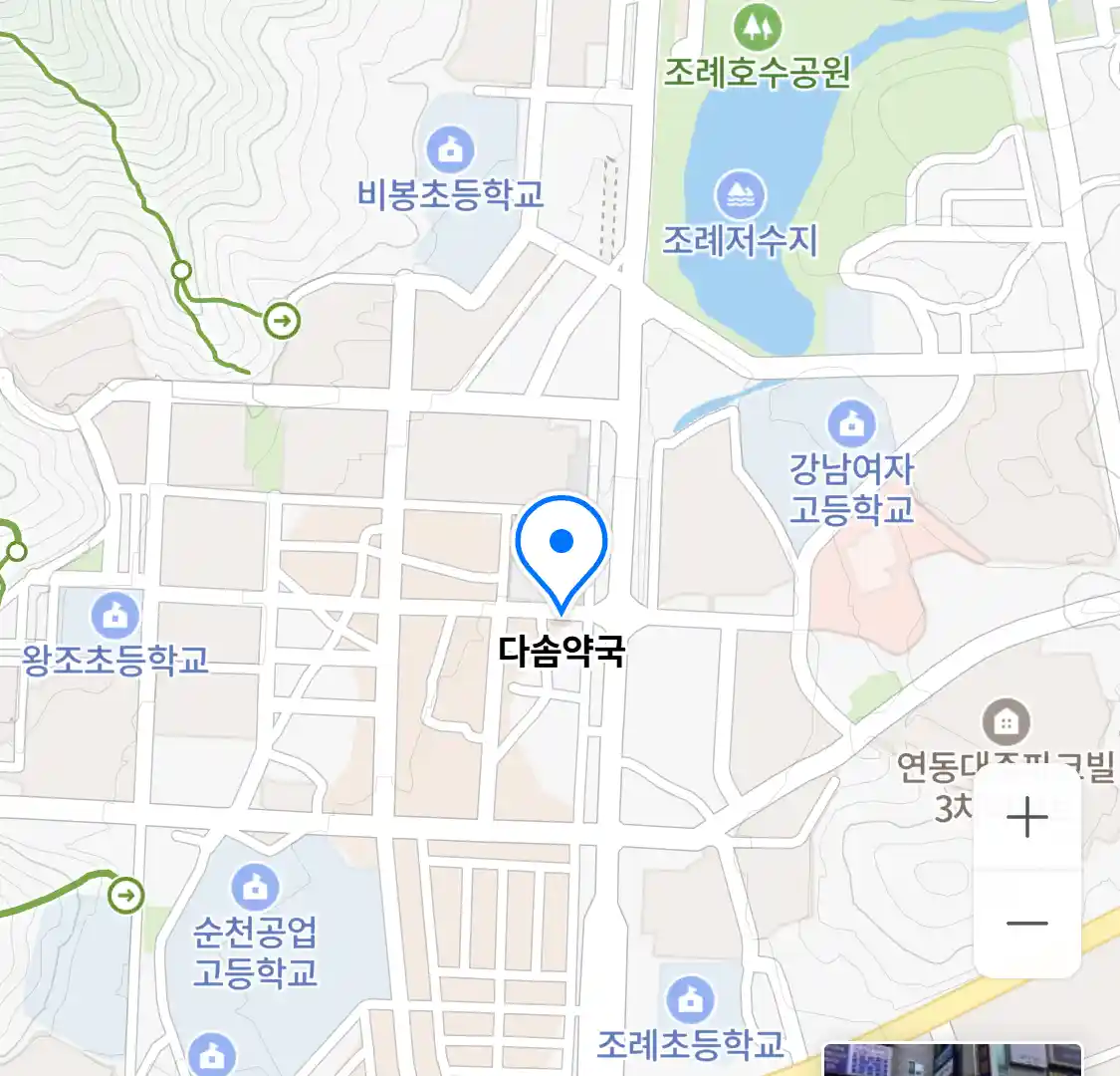 다솜약국 위치