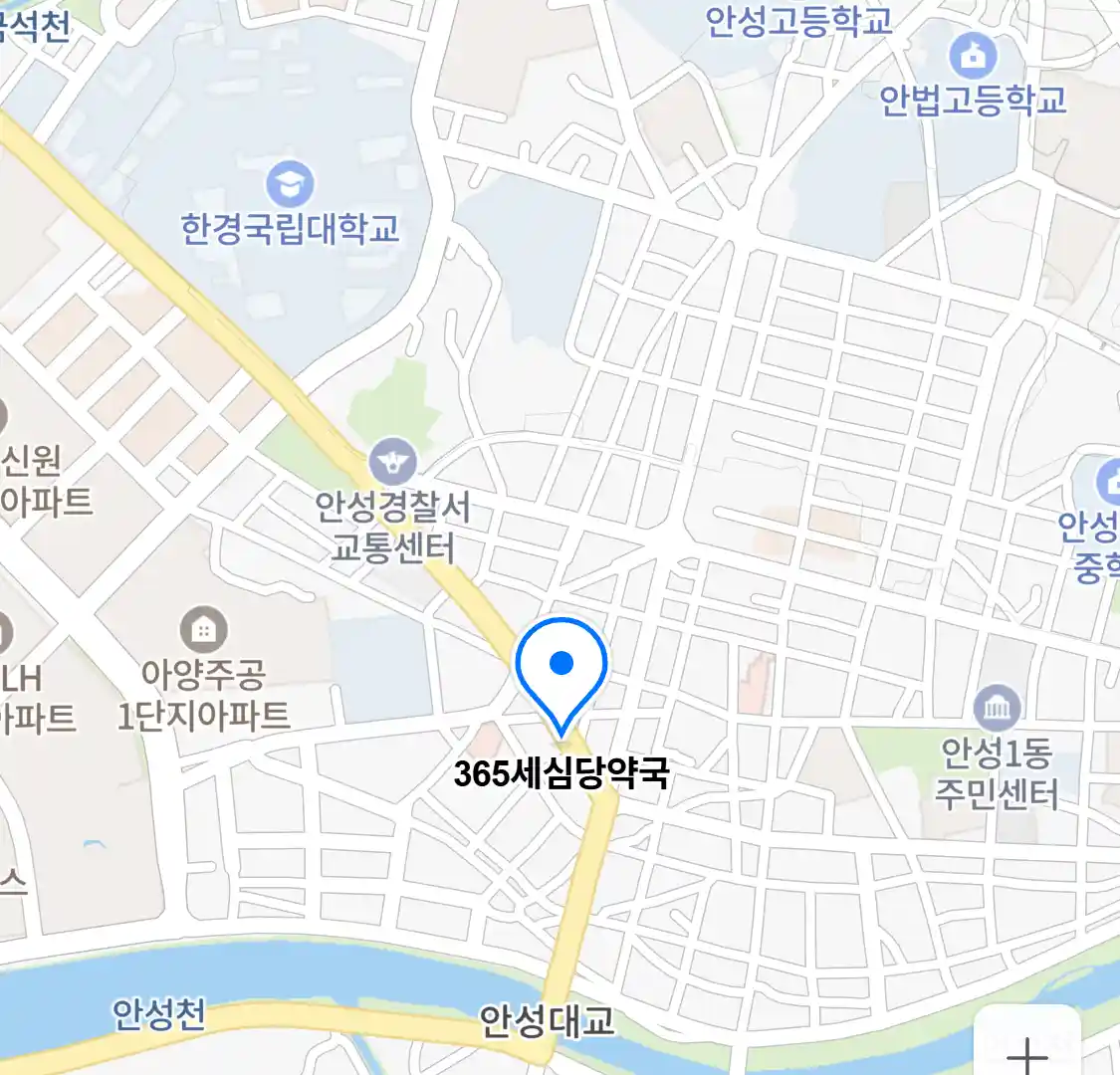 365세심당약국 위치